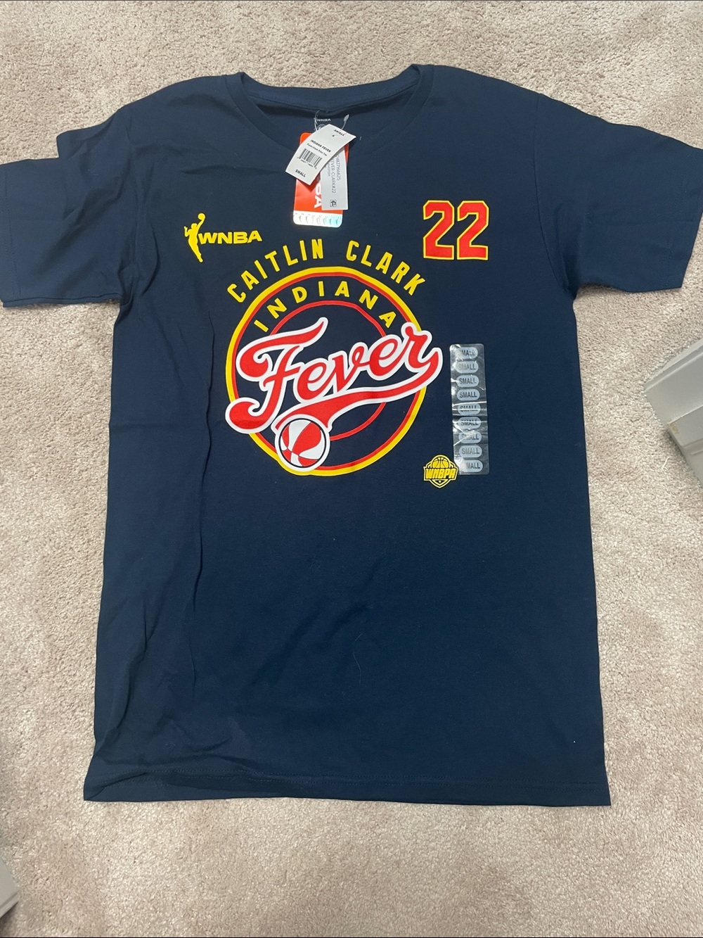 Indiana Fever Caitlin Clark Navy Graphic Tee - Men’s Fan Shirt